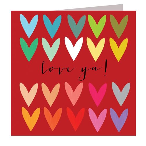 WO43 Love Ya! Greetings Card