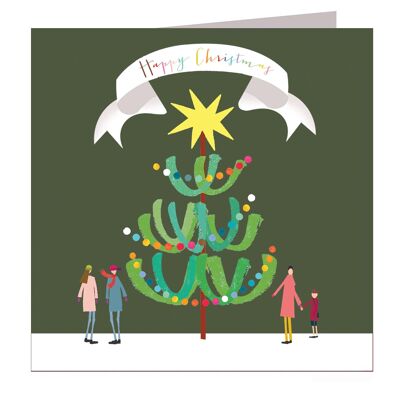 TF06 Christmas Tree Card