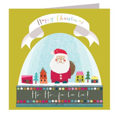 TF07 Snowglobe Christmas Card