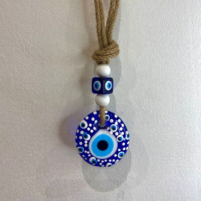 Mini nazar - Protective eye handmade in Turkey in glass paste