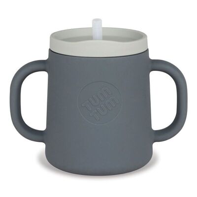 Scalable Silicone Learning Cup - Gray