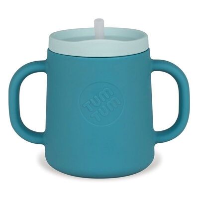 Scalable Silicone Learning Cup - Blue