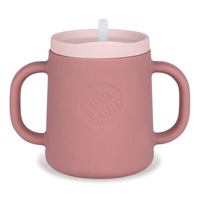 Scalable Silicone Learning Cup - Pink