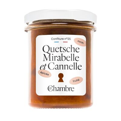 Mermelada Quetsche Mirabelle Canela - 200G