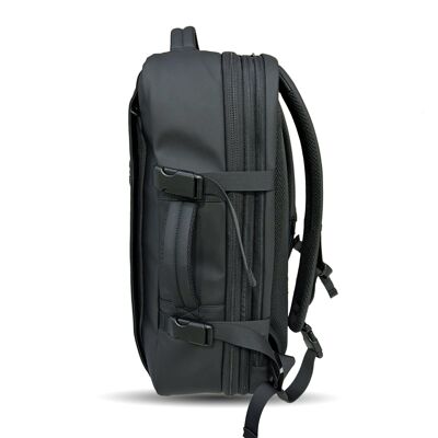 CityHopper Handgepäck-Reisetasche für das Flugzeug Schwarz