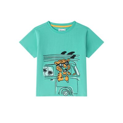 Tiger-T-Shirt für kleine Jungen