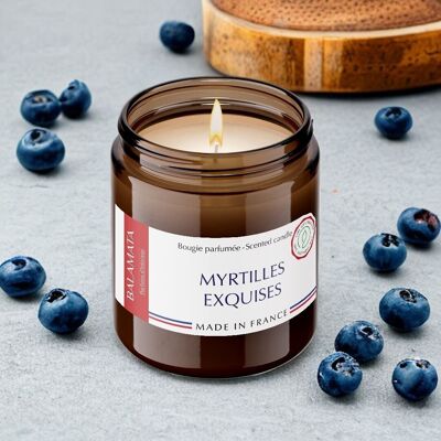 Exquisite Blueberries - Scented Candle 140G - En Montagne