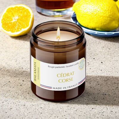 Cédrat Corse - Bougie Parfumée 140G