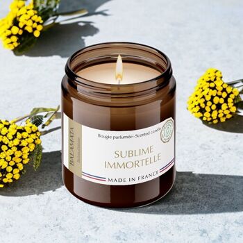 Sublime Immortelle - Bougie Parfumée 140G - En Corse 1