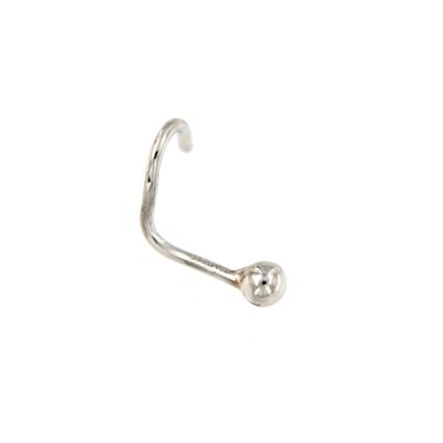 09K - Sfera per piercing al naso W/G 2mm