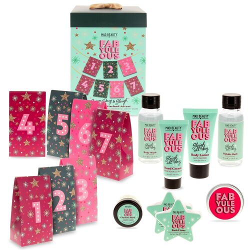 Mad Beauty FabYuleOus 7 Day Beauty Garland Advent Calendar