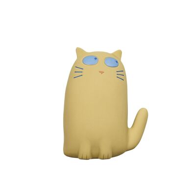 NATURAL RUBBER BATH TOY - CAT