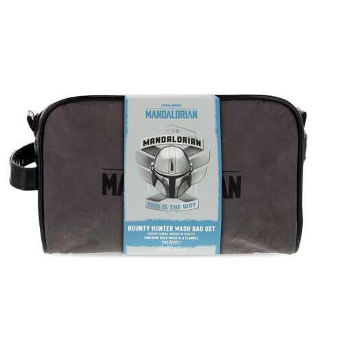 Mad Beauty Star Wars Mandalorian Bounty Hunter Wash Bag Set