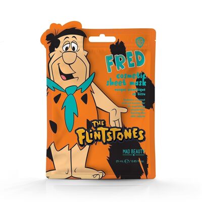Mad Beauty Warner Fred Flintstone Masque en tissu cosmétique