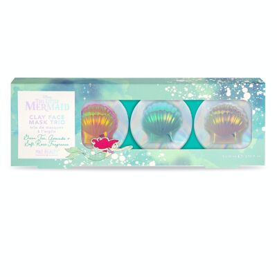 Mad Beauty Disney Kleine Meerjungfrau Tonmasken-Trio