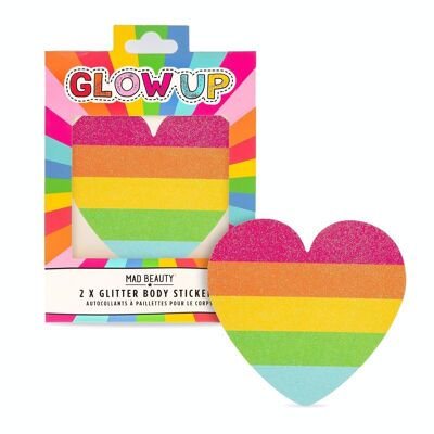 Mad Beauty Rainbow Glitter Body Stickers