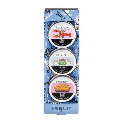 Mad Beauty Warner Friends Modern Lip Balm Trio