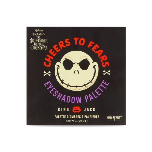 Mad Beauty Disney Nightmare Before Christmas Eye Shadow Palette Jack