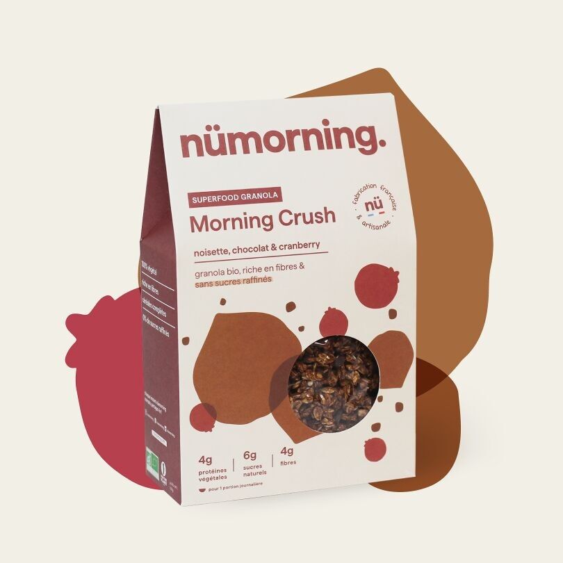 Morning Crush organic granola