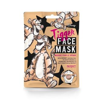 Mad Beauty Disney Animal Face Mask Tigrou - 12pc 1