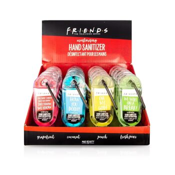 Mad Beauty Warner Friends Nettoyant et nettoyant pour les mains - Présentoir de 24 pièces 1