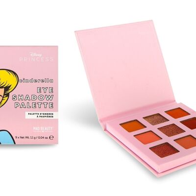 Mad Beauty Disney POP Princess Mini paleta de sombras de ojos Cenicienta - 12 piezas