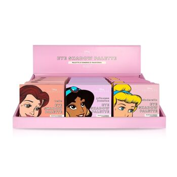Mad Beauty Disney POP Princess Mini palette de fards à paupières 24PC DISPLAY 2