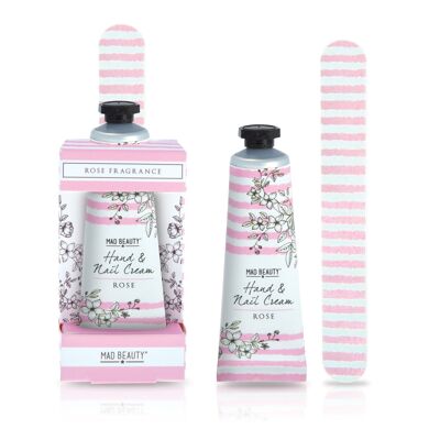 Ensemble de soins des mains Mad Beauty In Bloom - Rose/Rose