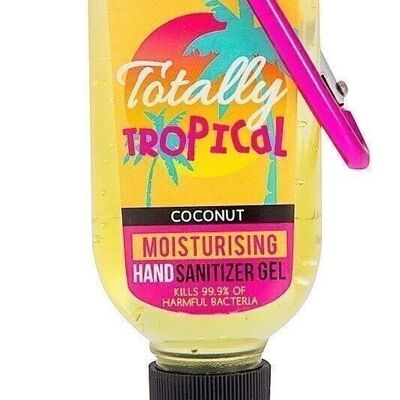 Mad Beauty Clip & Clean Gel-Reiniger – Totally Tropical (KOKOSNUSS), 12 Stück