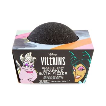 Mad Beauty Disney Pop Villains Bath Fizzer – Noir scintillant - 8 pièces 1