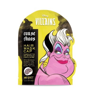 Mad Beauty Disney Pop Villains Hair Mask & Shower Cap duo - 6pc