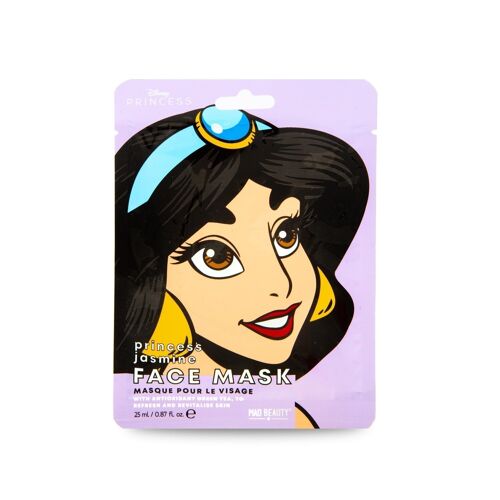 Mad Beauty Disney Pop Princess Face Mask Jasmine - 12pc