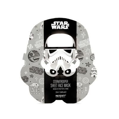 Mad Beauty Star Wars Masque en tissu cosmétique Storm Trooper