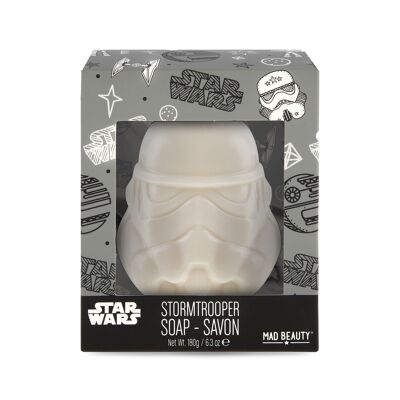 Mad Beauty Star Wars Storm Trooper Jabón en una cuerda - 12 piezas