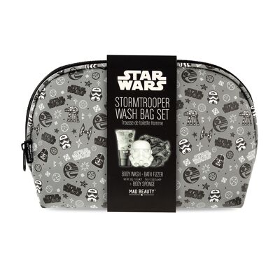 Neceser Mad Beauty Star Wars con gel de baño, efervescente y puff -6c