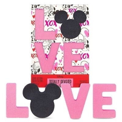 Mad Beauty Disney Minnie Mickey Totalement Dévoué LOVE Bain Fizzers