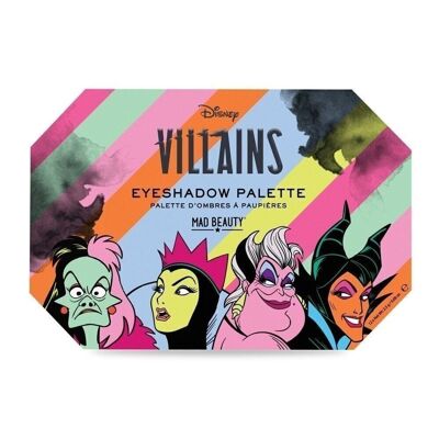 Mad Beauty Disney Pop Villains Palette d'ombres à paupières -6 pièces