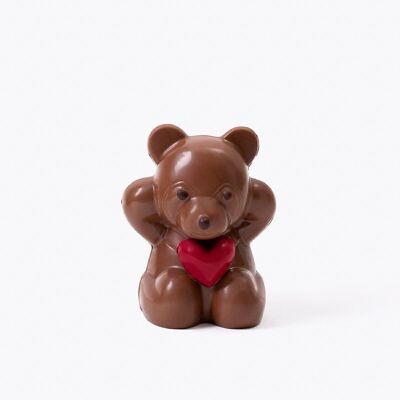 Mini Ours Saint Valentin - Chocolat au Lait 110g