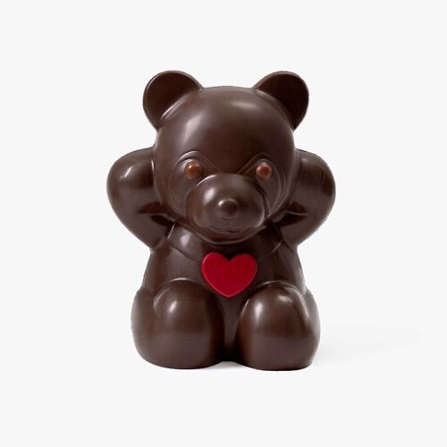 Osito San Valentin - Chocolate Negro 690g