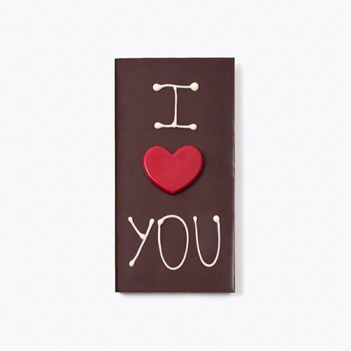 Tableta de chocolate "I love You" - 130g