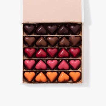 Chocolats Coeur - Boîte 300g 2