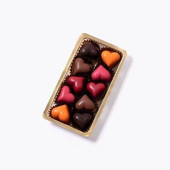 Chocolats Coeur - Barquette 130g 1