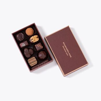 Chocolats Noirs - Boîte 160g 1