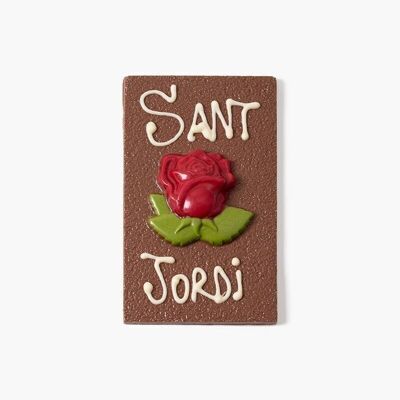 Tavoletta di cioccolato Sant Jordi - 130g