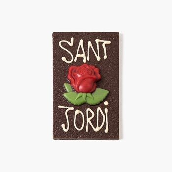 Tablette de chocolat Sant Jordi - 130g 2