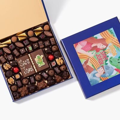 Combined Chocolates - Sant Jordi Box 250g