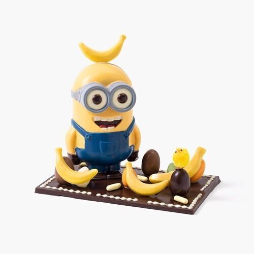 Minion Negro de chocolate - Figura de chocolate para Pascua