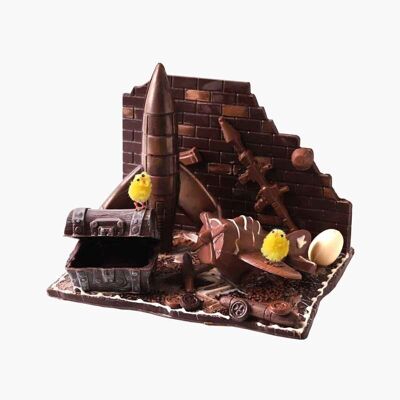 Fortnite de chocolate - Figura de chocolate para Pascua