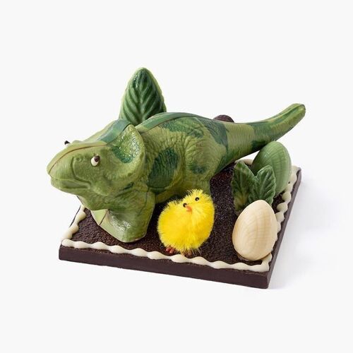 Dinosaurio mini de chocolate - Figura de animal chocolate para Pascua