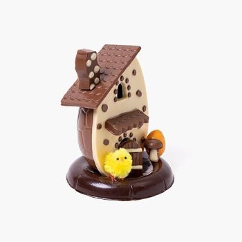 Chocolate Egg House - Figurine en chocolat pour Pâques 2